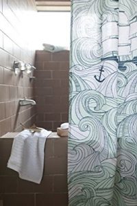 Whale Sea Scene Shower Curtain: gifts for whale lovers