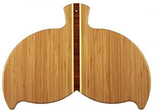 Whale Bamboo Cutting and Serving Board: gifts for whale lovers